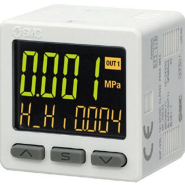 對應IO-Link 通用流體用3畫面高精度數字式壓力開關　ZSE20C(F)-L/ISE20C(H)-L系列